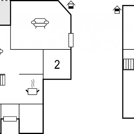 Two-bedroom Holiday In Prázdninový dům